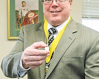 Danny O’Connell, director of support services at Youngstown State University, is going to the White House reception celebrating St. Patrick’s Day today. O’Connell of Girard is an active member of the Ancient Order of Hibernians. He’s proud of his Irish heritage and notes that 22 U.S. presidents were of Irish descent. He also carries Irish coins in his wallet and plans to give one to President Barack Obama, bearing 1961, the president’s birth year.
