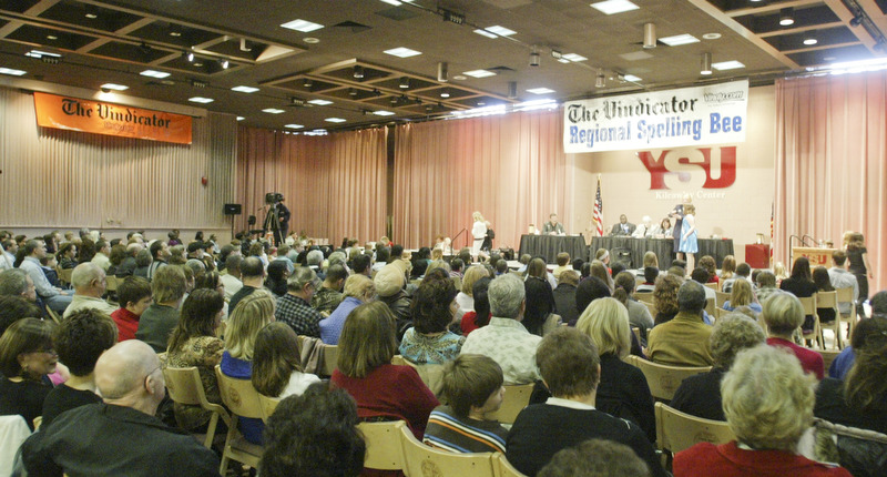 William D. Lewis The Vindicator Vindicator Spelling bee held  Saturday at YSU..