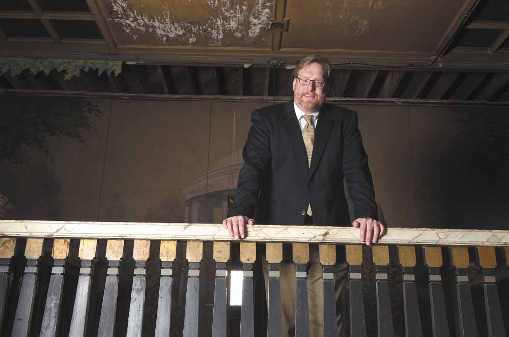 The Mahoning Valley Historical Society has done more recently to attract people in their 20s and 30s, says Bill Lawson, executive director, right. With him is Paul Hagman, 28,  a MVHS member for about five years and Young Leaders Advisory Board chairman.