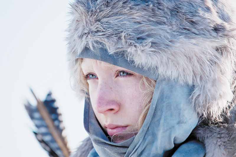 In this film publicity image released by Focus Features, Saoirse Ronan is shown in a scene from "Hanna." (AP Photo/Focus Features, Alex Bailey)