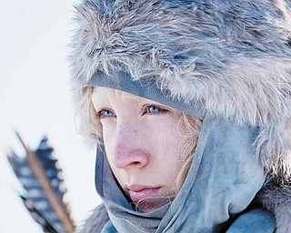 In this film publicity image released by Focus Features, Saoirse Ronan is shown in a scene from "Hanna." (AP Photo/Focus Features, Alex Bailey)
