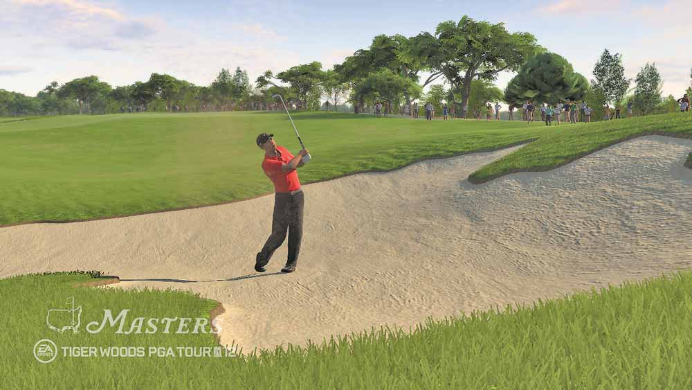 In this video game image released by EA Sports, a scene from "Tiger Woods PGA 12: The Masters" is shown.