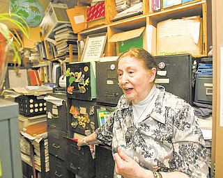 Ann Harris has an office and two storage rooms with stacks of files and drawers full of information about abandoned mines in Ohio and Pennsylvania. She’s working weekly with a university archivist who will make sure the information is properly catalogued and kept in the future.