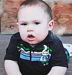 This undated photo provided by Joan Atwater shows 1-year-old Brady Atwater. Authorities say Alan Atwater killed Brady and two of his other children, along with his wife and himself inside a farmhouse Saturday, April 16, 2011, in Oak Harbor, Ohio. 