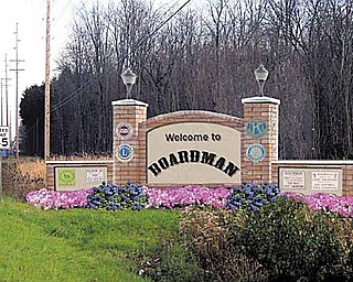 Community groups are banding together to raise money for new township signs that will look like the one pictured above.