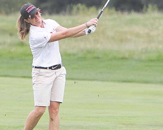 Katie Rogner of the Youngstown State University’s women’s golf team. 