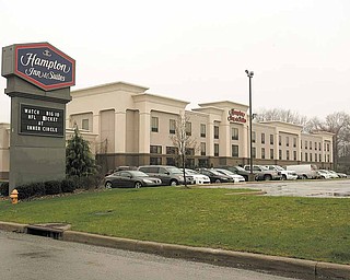 Guests at the Hampton Inn and Suites in Canfield Township pay 12.75 percent in combined sales and Mahoning County and township bed taxes. Mike Naffah, inn owner, is opposed to raising the county bed tax between 3 percent and 5 percent.