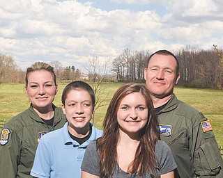 Lauren and Martin Tancer, 16 and 13, respectively, of Sewickley, Pa., live weekends in East Palestine with their father, Maj. David Andrew “Drew” Tancer, director of operations for the 757th Squadron of the 910th Airlift Wing at the Youngstown Air Reserve Station, and their stepmother, Tech. Sgt. Skye Tancer, a flight engineer with the 757th. Lauren is a member of the national Air Force Reserve Teen Leadership Council.