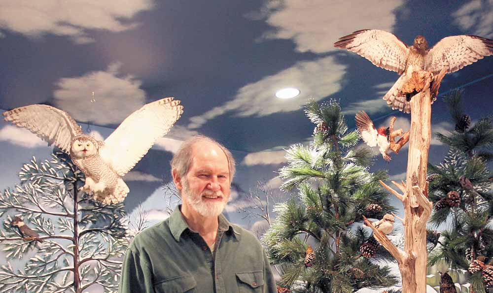Jim Kerr, who retired after 30 years as a Beaver Local schools biology teacher, is the curator and preservationist at Beaver Creek Wildlife Education Center, which will have a ribbon-cutting ceremony at noon Saturday for the
latest addition to the facility. 
