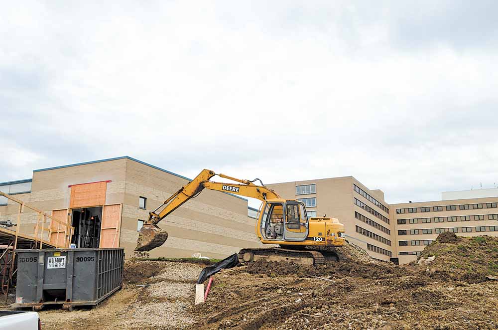 Construction has begun on the $8 million Joanie Abdu Comprehensive Breast Care Center at St. Elizabeth Health Center on Belmont Avenue in Youngstown.  