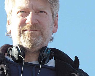 Director Kenneth Branagh on the set of THOR, from Paramount Pictures and Marvel Entertainment.
