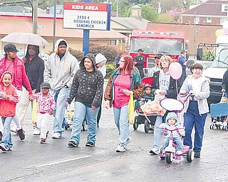 Despite a bit of drizzle, people of all ages walked down Market Street in Youngstown on Saturday morning for the Unity in the Community parade.
