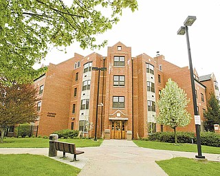 The YSU team selected Cafaro House, which was built in 1994, for the Green Energy Challenge.