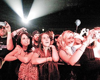 The Goo Goo Dolls concert at Covelli Centre was co-produced by Penguin Productions and Eric Ryan Productions. From left are guitarist John Rzeznik and bassist Robby Takac.