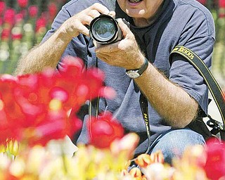 Steve Lynn, an amatuer lensman from Boardman, has been photographing at the gardens since the 1960's.