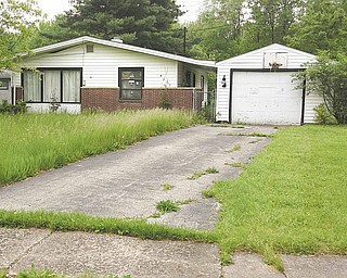 This house at 4060 Sylvia Lane has sat vacant since 2008. Boardman Township officials declared it a nuisance property earlier this week.