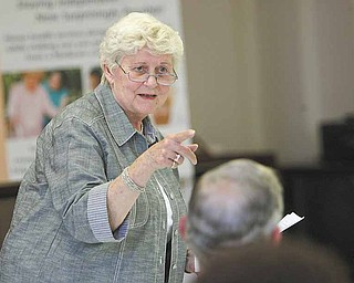 Melissa Long, former Cortland mayor and a board member of the Ohio Alliance for Retired Americans, said the issue is can senior citizens continue to have medical care that they can afford.