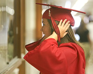 ROBERT K. YOSAY | THE VINDICATOR --..Canfield High School 2011 graduation at the Stadium - .. -30-..(AP Photo/The Vindicator, Robert K. Yosay)