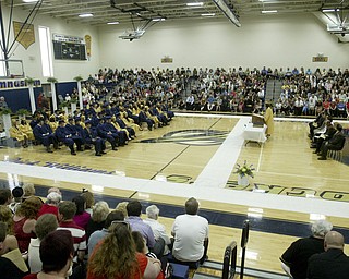 William D Lewis the Vindicator Lowellville HS 2011commencement ceremony Sunday at Lowellville HS.