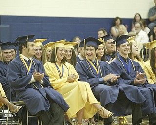 William D Lewis the Vindicator Lowellville HS 2011commencement ceremony Sunday at Lowellville HS.