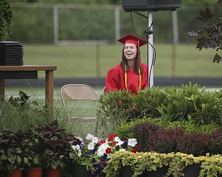 ROBERT K. YOSAY | THE VINDICATOR --..Canfield High School 2011 graduation at the Stadium - .. -30-..(AP Photo/The Vindicator, Robert K. Yosay)