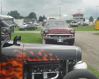 Gray skies and rain were the story of the Steel Valley Super Nationals Friday at Quaker City Motorsports Park. The weather prevented race action.