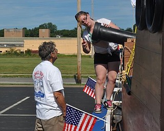 Image from the 31st Annual Small Ships Revue at Quaker Steak and Lube in downtown Sharon, Pa. on Friday, July 1, 2011. Photography by Katie Libecco.