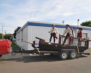 Image from the 31st Annual Small Ships Revue at Quaker Steak and Lube in downtown Sharon, Pa. on Friday, July 1, 2011. Photography by Katie Libecco.