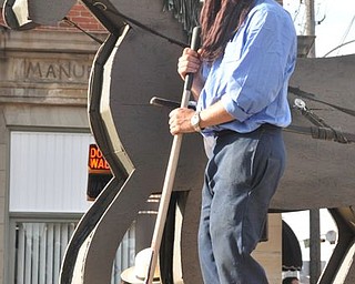 Image from the 31st Annual Small Ships Revue at Quaker Steak and Lube in downtown Sharon, Pa. on Friday, July 1, 2011. Photography by Katie Libecco.