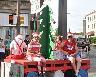 Image from the 31st Annual Small Ships Revue at Quaker Steak and Lube in downtown Sharon, Pa. on Friday, July 1, 2011. Photography by Katie Libecco.