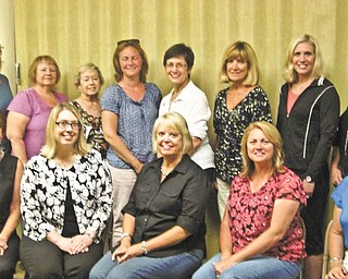 Committee members for the Simply DeVine Gala, a benefit now in the planning stages to benefit The Way Station in Columbiana, met recently. They are, from left to right in back, Chris Chamberlain, Diane Barnes, Carol Garneski, Jodi Taylor, Ginny Perkins, Betty Belding, Amanda Frost and Debbie Williams. In the front, from left, are Tish Blasdell, Alison Hoskinson, Sharon Frost (co-chair), Cindy Burdick (co-chair) and Cindy O’Brian. Committee members not in the photo are Vicki Hopper, Gail Hettrick, Pat Keylor, Mary Romeo, Jack and Dinah Sitler, Kathy Smith, Leah Wilson, Vicki Zeigler, Betty McKendry, Terry Hutson and Julie Downie.