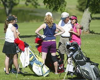 ROBERT K. YOSAY | THE VINDICATOR..The areaÕs best youth golfers hit the links Tuesday, trying to make a name for themselves and collect the scholarship that comes along with the success.. the kickoff to the first ÒGreatest Junior Golfer in the ValleyÓ tournament, and the first ball will be launched off the tees of the Diamond Back Golf Course in Canfield. Throughout the month, golfers under the age of 18 as of Aug. 31 will attempt to qualify and be named the best...-30-