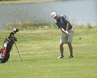 ROBERT K. YOSAY | THE VINDICATOR..The areaÕs best youth golfers hit the links Tuesday, trying to make a name for themselves and collect the scholarship that comes along with the success.. the kickoff to the first ÒGreatest Junior Golfer in the ValleyÓ tournament, and the first ball will be launched off the tees of the Diamond Back Golf Course in Canfield. Throughout the month, golfers under the age of 18 as of Aug. 31 will attempt to qualify and be named the best...-30-