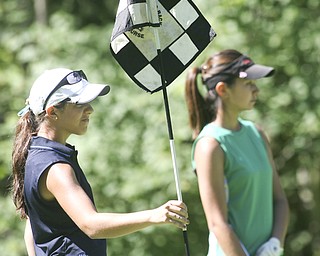 ROBERT K. YOSAY | THE VINDICATOR..The areaÕs best youth golfers hit the links Tuesday, trying to make a name for themselves and collect the scholarship that comes along with the success.. the kickoff to the first ÒGreatest Junior Golfer in the ValleyÓ tournament, and the first ball will be launched off the tees of the Diamond Back Golf Course in Canfield. Throughout the month, golfers under the age of 18 as of Aug. 31 will attempt to qualify and be named the best...-30-