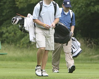 ROBERT K. YOSAY | THE VINDICATOR..The Second Round of qualifiers for the Best Jr. Golfer was held at Tamer Win in Cortland on Friday morning - .. ...-30-