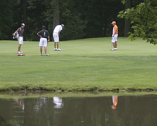 ROBERT K. YOSAY | THE VINDICATOR..The Second Round of qualifiers for the Best Jr. Golfer was held at Tamer Win in Cortland on Friday morning - .. ...-30-