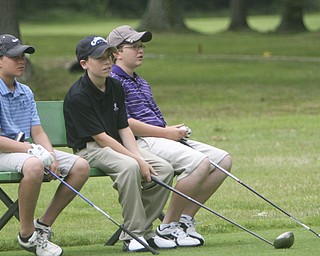 ROBERT K. YOSAY | THE VINDICATOR..The Second Round of qualifiers for the Best Jr. Golfer was held at Tamer Win in Cortland on Friday morning - .. ...-30-