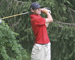 ROBERT K. YOSAY | THE VINDICATOR..The Second Round of qualifiers for the Best Jr. Golfer was held at Tamer Win in Cortland on Friday morning - .. ...-30-
