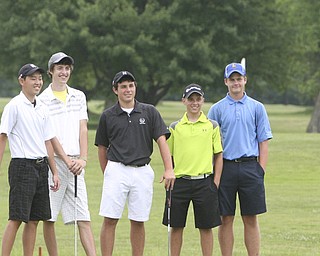 ROBERT K. YOSAY | THE VINDICATOR..The Second Round of qualifiers for the Best Jr. Golfer was held at Tamer Win in Cortland on Friday morning - .. ...-30-