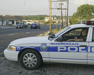 Boardman Police Department on patrol.