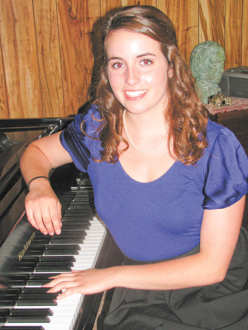 Eva Maria Laino, 19, who has earned numerous awards for her musical accomplishments, recently presented her senior piano recital in Canfield.