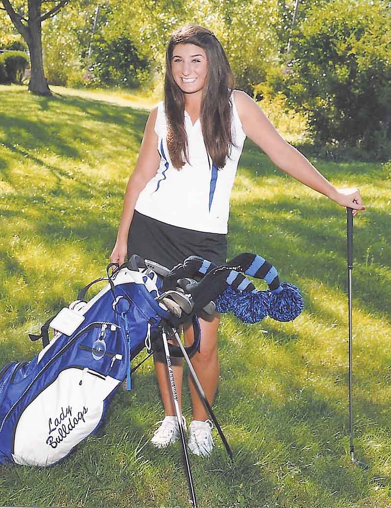 Poland High School senior golfer Maria Mancini verbally committed to attend Indiana University on a scholarship.