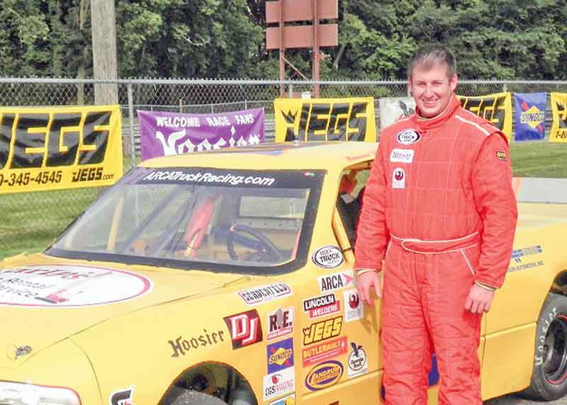 East Palestine High School graduate Brandon Huff raced Legends cars for three years until joining the ARCA Truck Series this year.