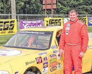East Palestine High School graduate Brandon Huff raced Legends cars for three years until joining the ARCA Truck Series this year.