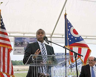 Warren Anderson, president and general manager of Anderson-Dubose Inc., says his company chose Lordstown to build its new distribution center because of its location and proximity to rail service.
