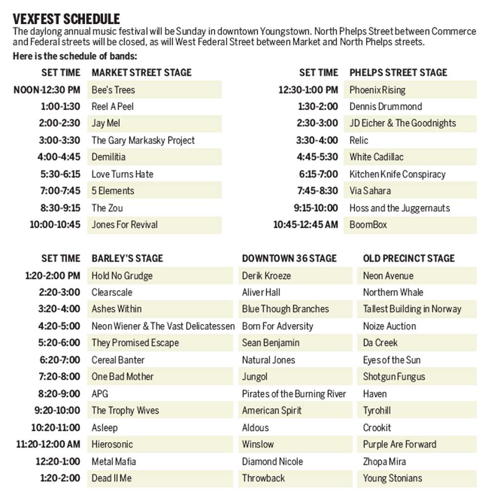 VexFest 8 Schedule