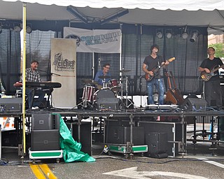 Local band JD Eicher and The Goodnights performs during VexFest 8 in downtown Youngstown on Sunday, August 14, 2011.