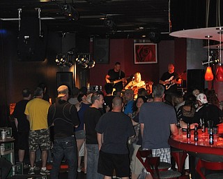Local band Blue Through Branches performs inside Downtown 36 during VexFest 8 on Sunday, August 14, 2011.