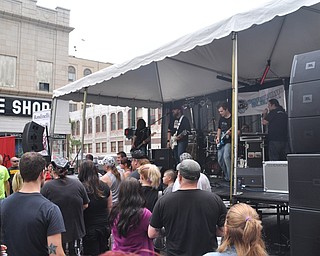 Local band Relic performs during VexFest 8 in downtown Youngstown on Sunday, August 14, 2011.