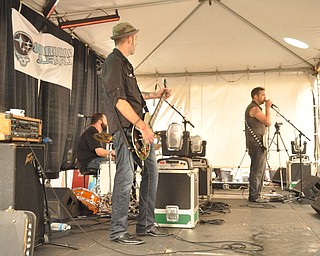 Local band White Cadillac performs on the Phelps Street stage during VexFest 8 on Sunday, August 14, 2011 in downtown Youngstown.